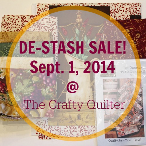 Destash Sale! The Crafty Quilter