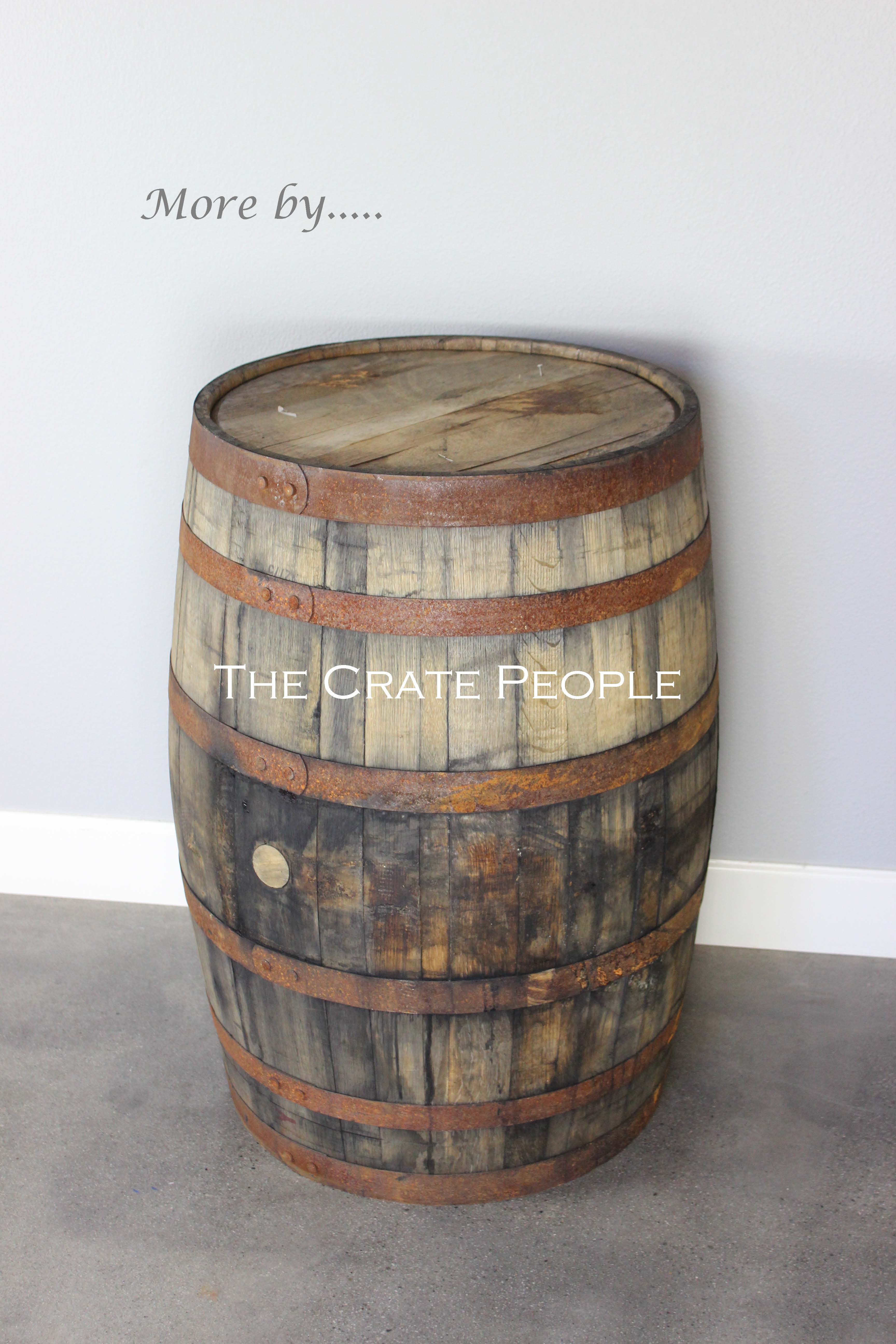 Used Bourbon Whiskey BARRELS The Crate People