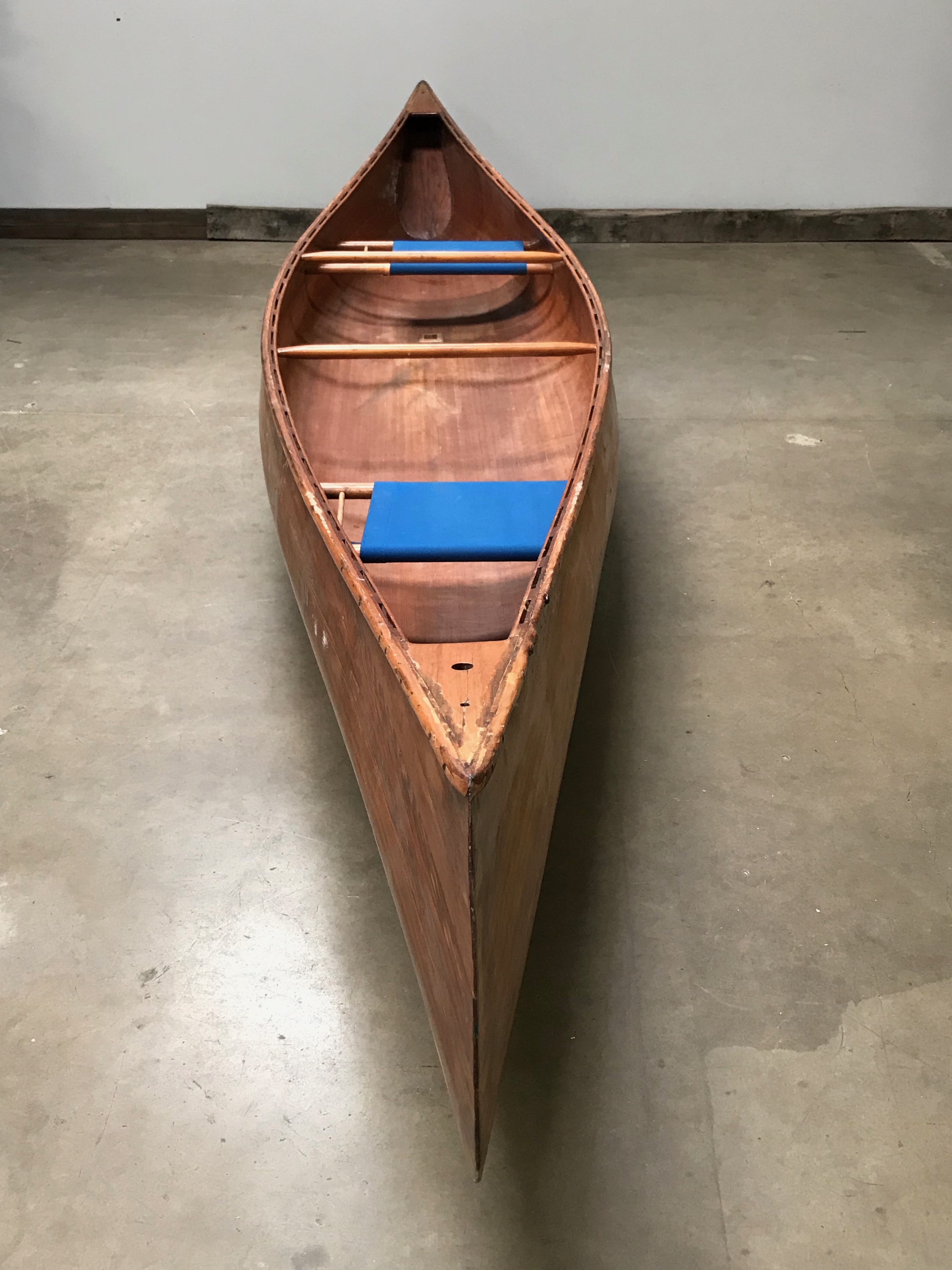 Vintage Canoe The Crate People