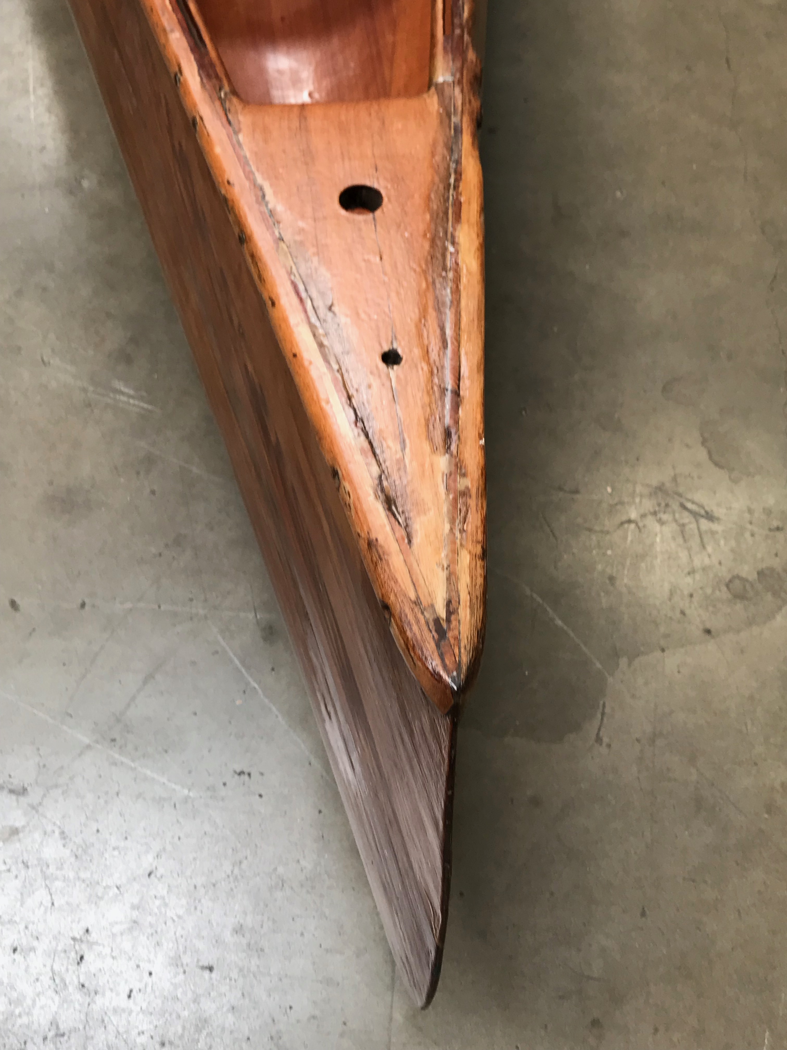 Vintage Canoe The Crate People