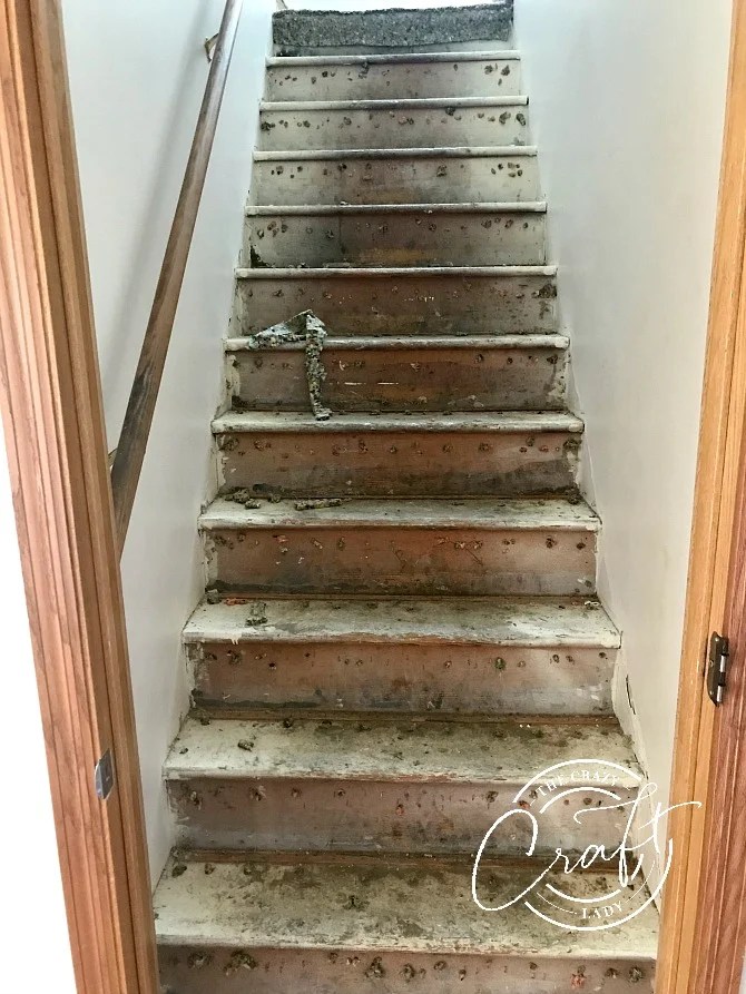 Magnolia Green Painted Stairs A DIY Staircase Makeover The Crazy