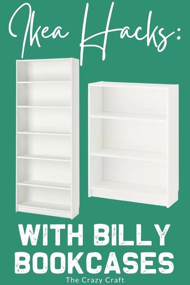 Ikea Billy Bookcase Hacks to Create a Totally Custom Storage Solution