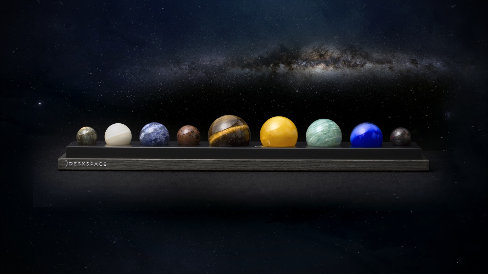 DeskSpace A Handcrafted Solar System Desk Accessory by DeskX The