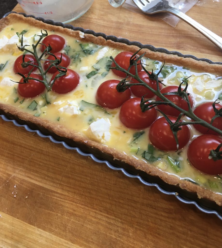 Tomato and Egg Tart (or you can call it Quiche) The Creative, Every