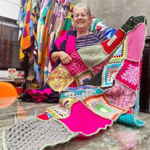 Jennie is at it again helping with the TOTS blanket challenge!