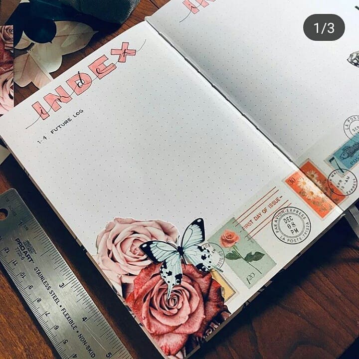 The Bullet Journal Index 17 Tips and Ideas for Inspiration