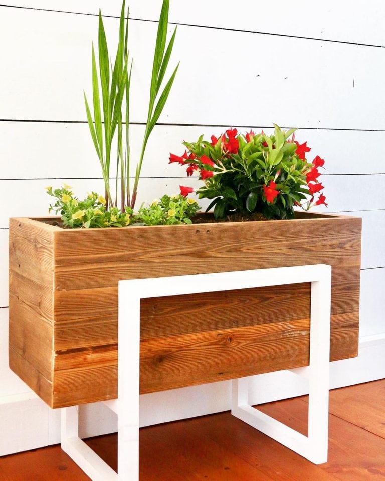 28 Beautiful & Unique DIY Planter Box Ideas