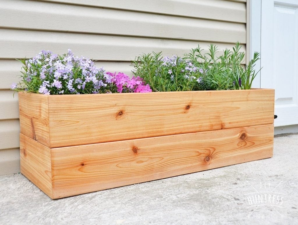 28 Beautiful & Unique DIY Planter Box Ideas