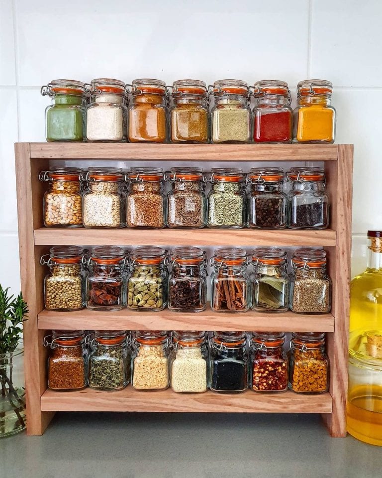 30+ Spice Rack Ideas For Organizing The Kitchen