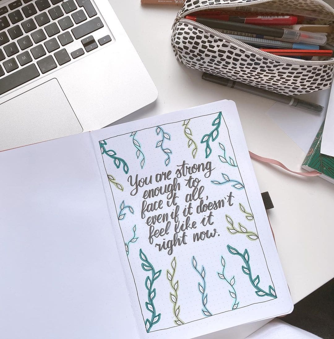 64+ Bullet Journal Quote Ideas For An Inspiring BuJo