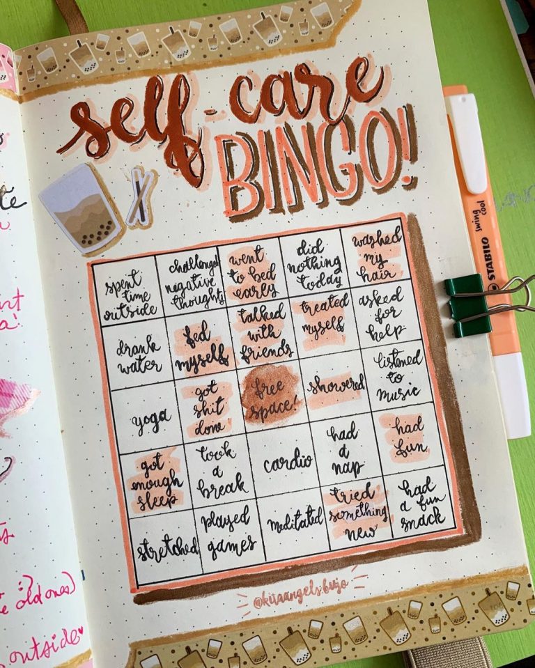 25 Mental Health Bullet Journal Ideas To Help You