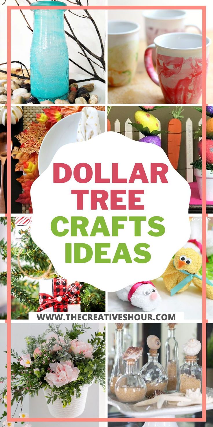 40 Dollar Tree Crafts To Make On A Budget & Sell For Profit
