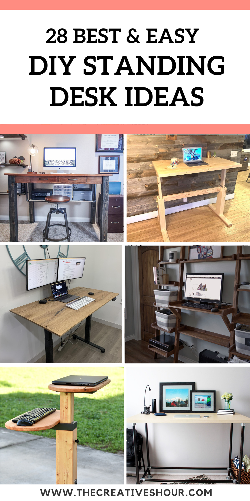 28 Best DIY Standing Desk Ideas For Your WFH SetUp