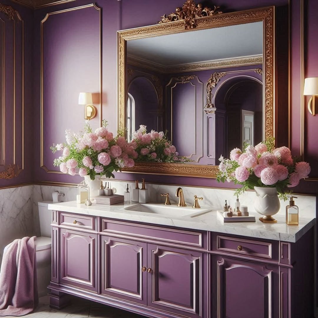 15 Bold And Modern Purple Bathroom Ideas You Should See