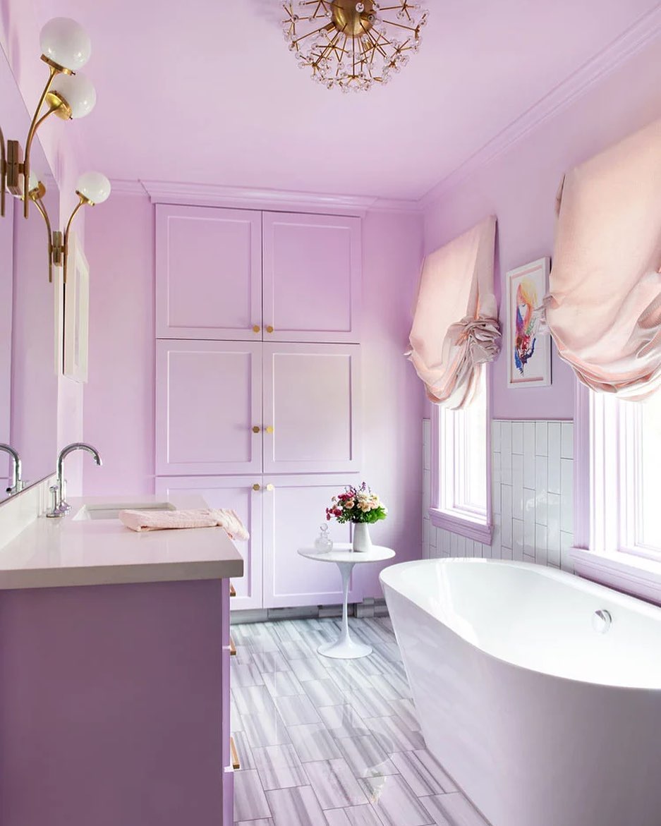 15 Bold And Modern Purple Bathroom Ideas You Should See
