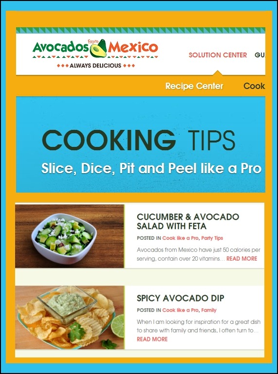 My recipes on Avocados from Mexico! The Creekside Cook