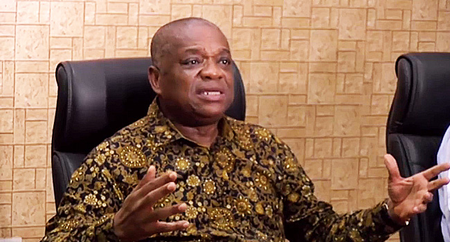 Senator Orji Uzor Kalu (Photo credit: Channels Television)