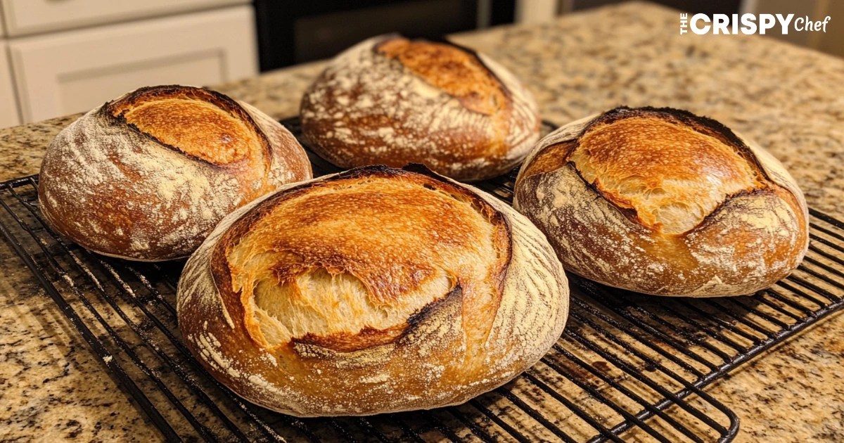Easy Sourdough Bread Recipe Without Starter Homemade