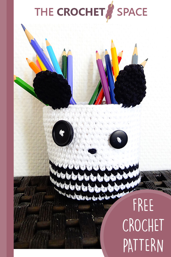 Crocheted Animal Baskets [FREE Crochet Pattern] The Crochet Space