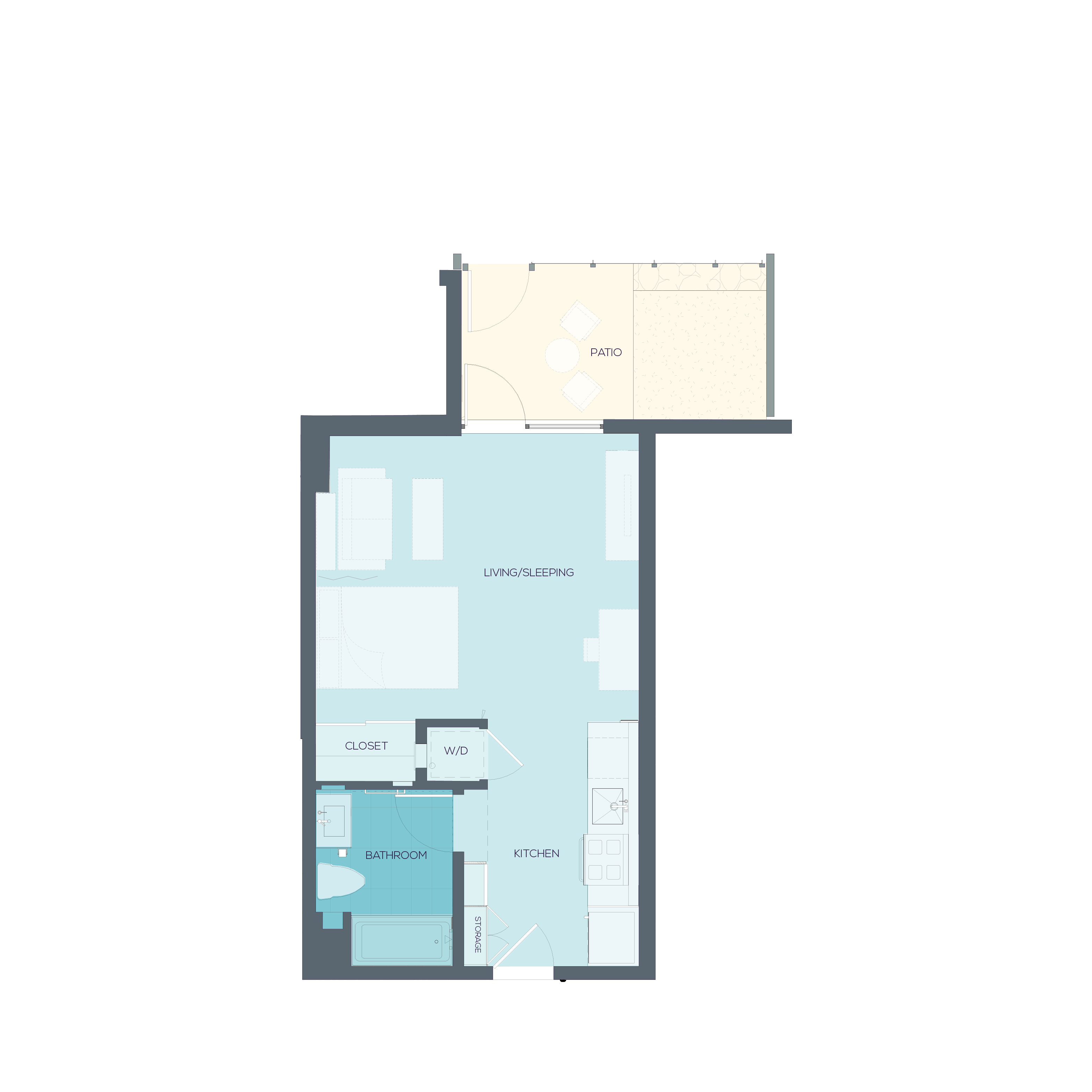 Studio Apartments The Crown, West Hollywood