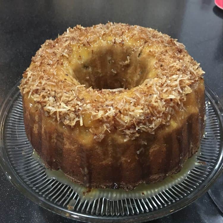 Pina Colada Rum Cake • The Crumby Kitchen