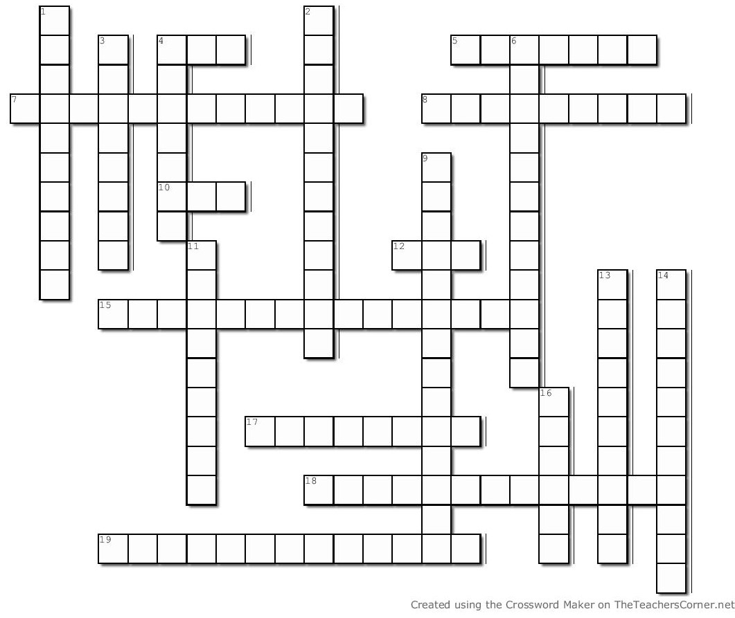 May 2021 Crossword The Crusader News