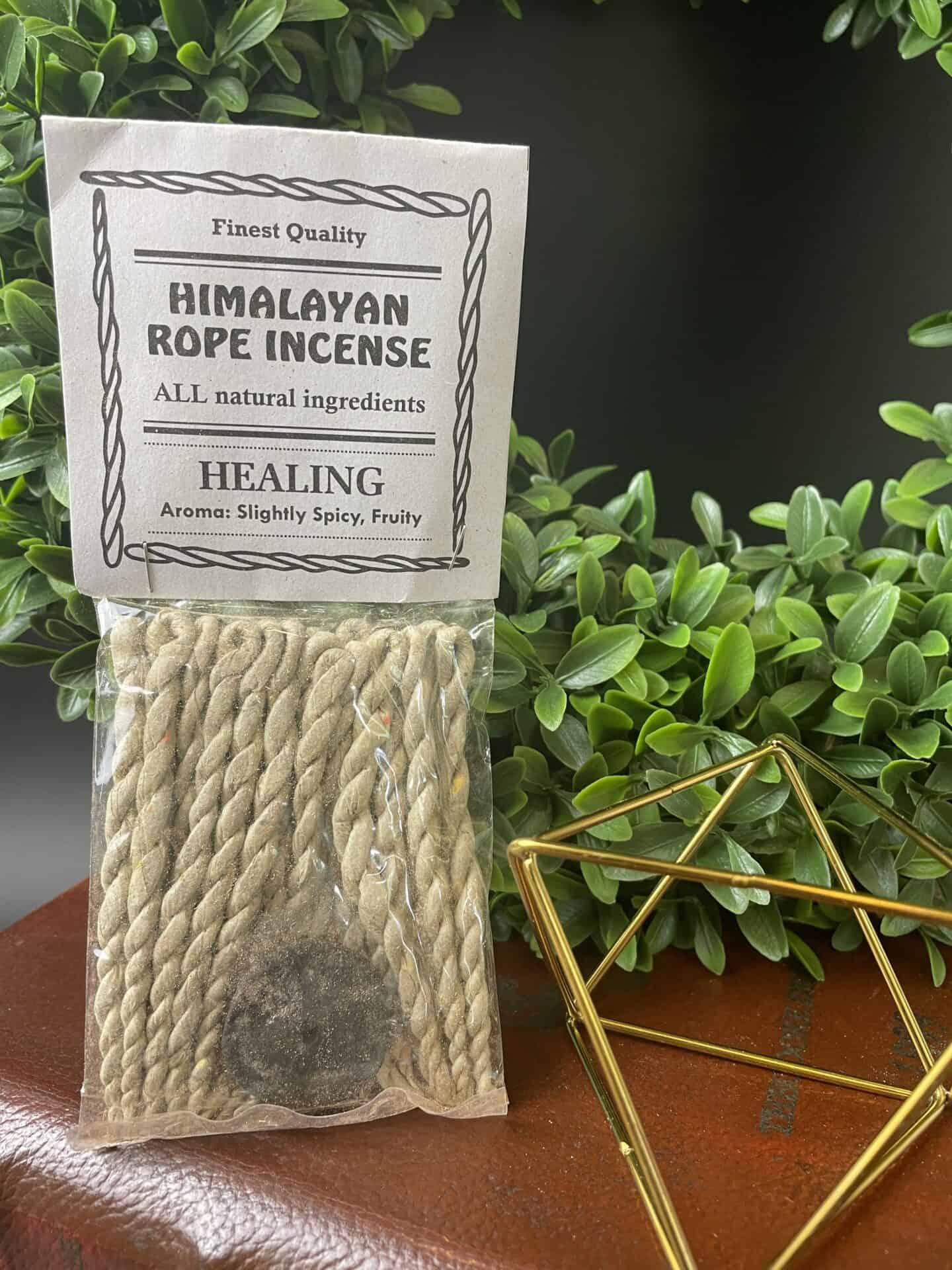 Himalayan Rope Incense The Crystal Apothecary Co