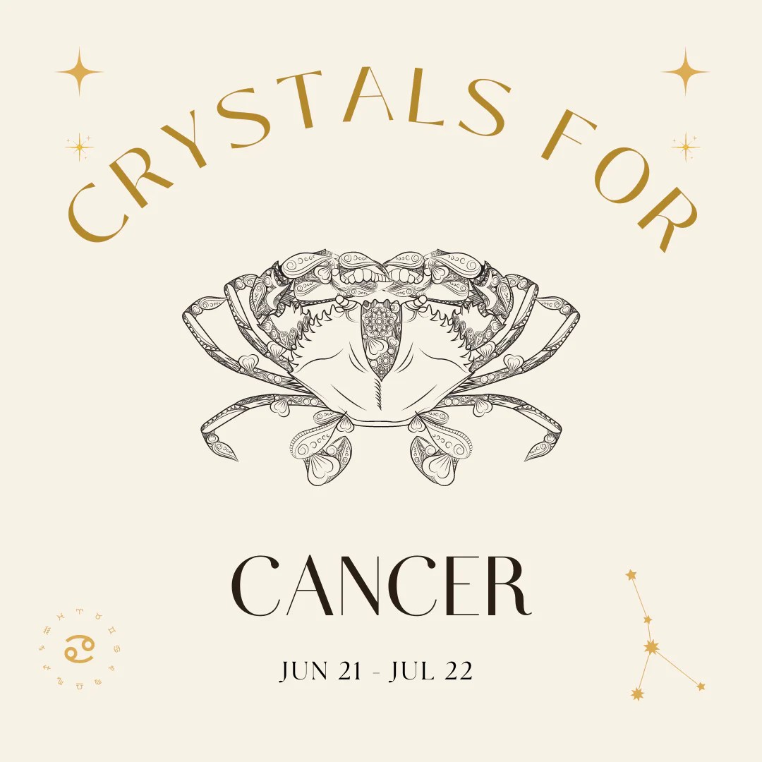 Crystals for Cancer zodiac best healing crystals for Cancer signs