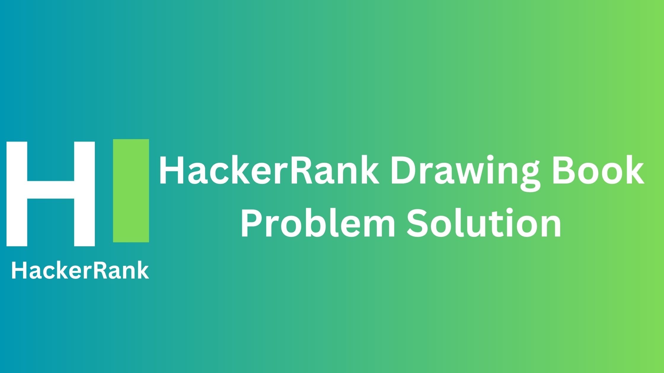 HackerRank Drawing Book Problem Solution TheCScience