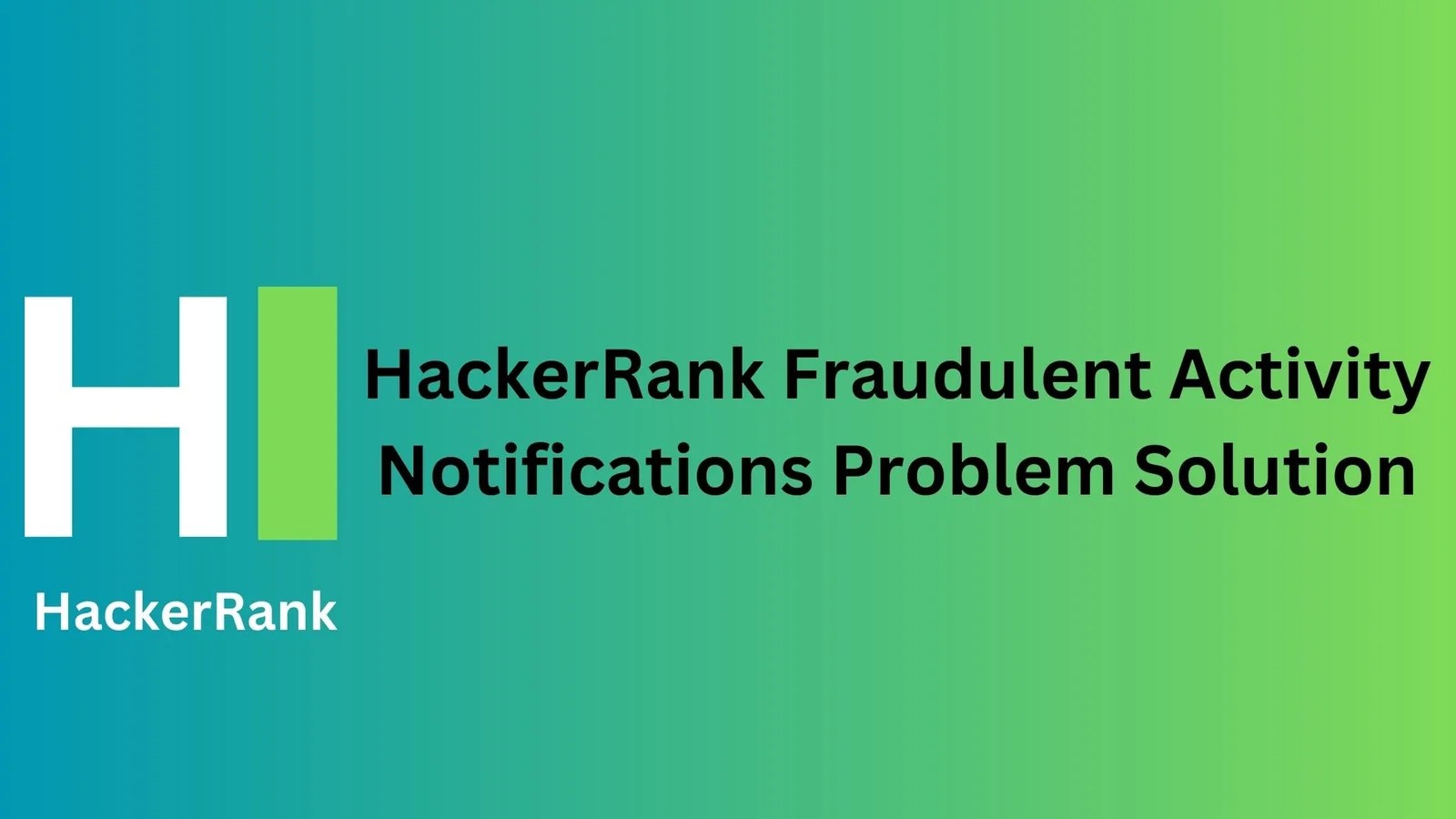 HackerRank Fraudulent Activity Notifications TheCScience