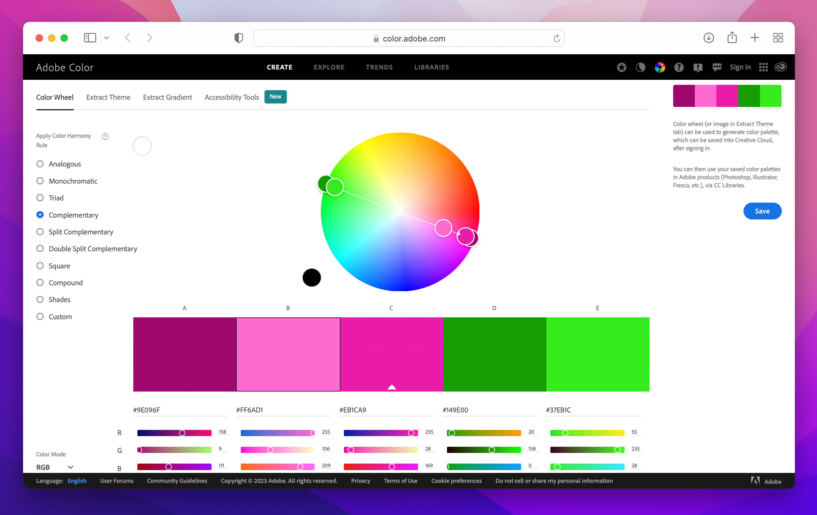 Our favourite tools for creating color palettes