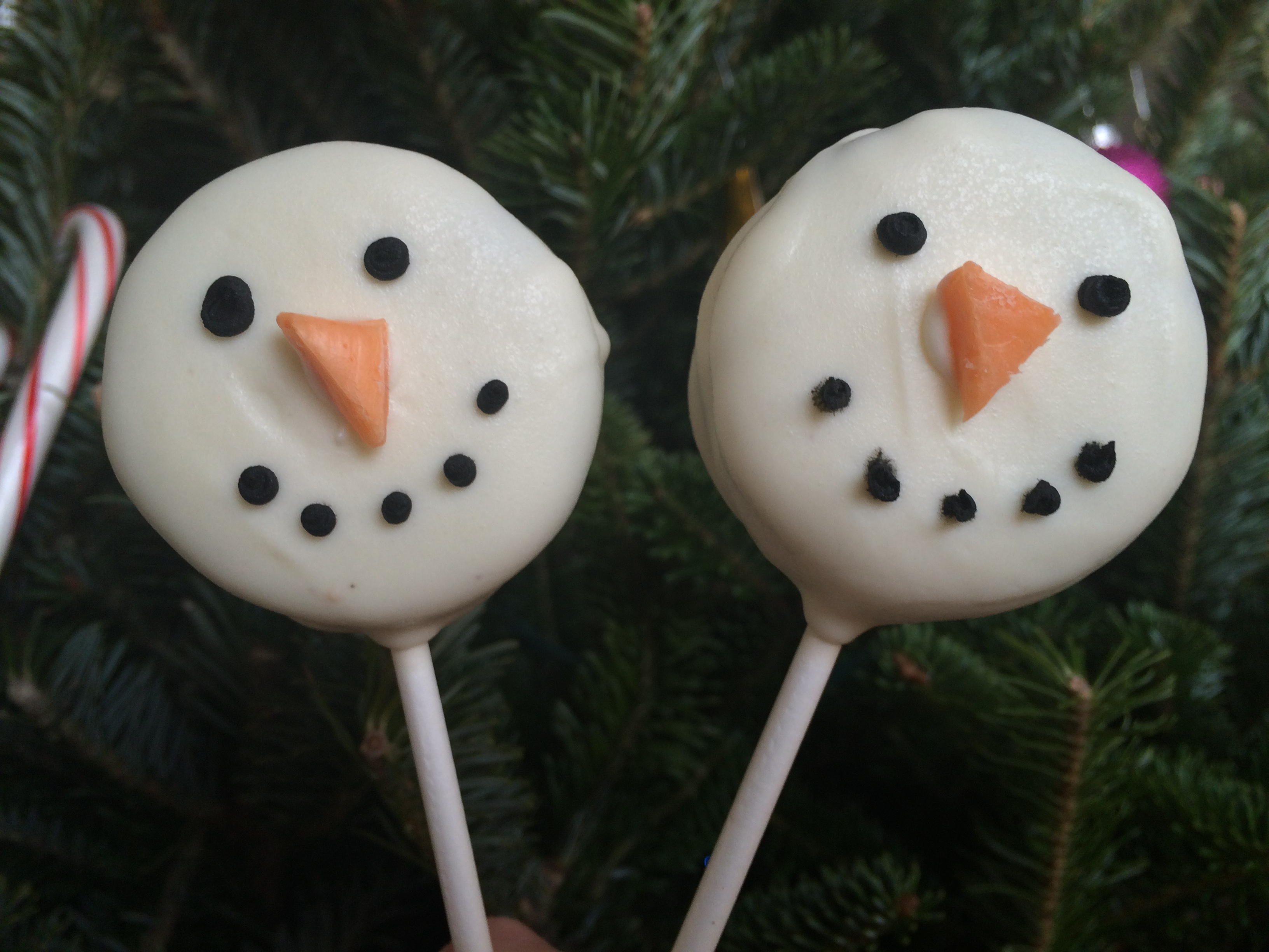 Chocolatecovered Oreo snowmen The Culinary Capers