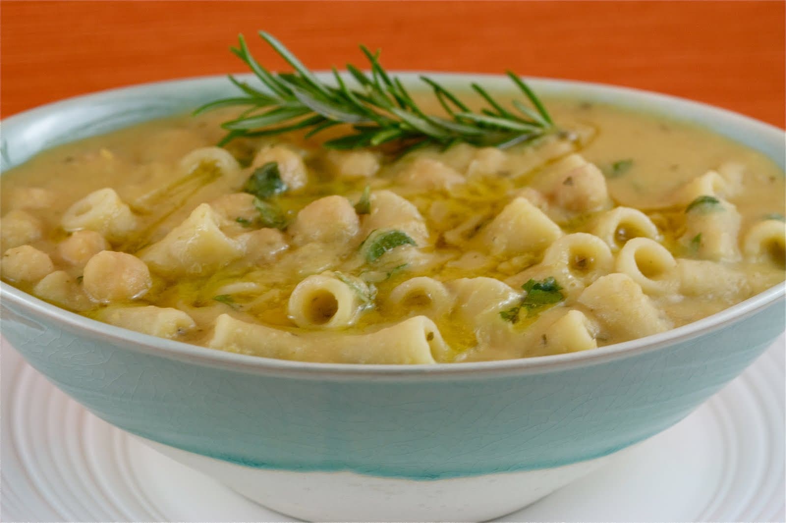 Pasta with Chickpeas (pasta e ceci) The Culinary Chase