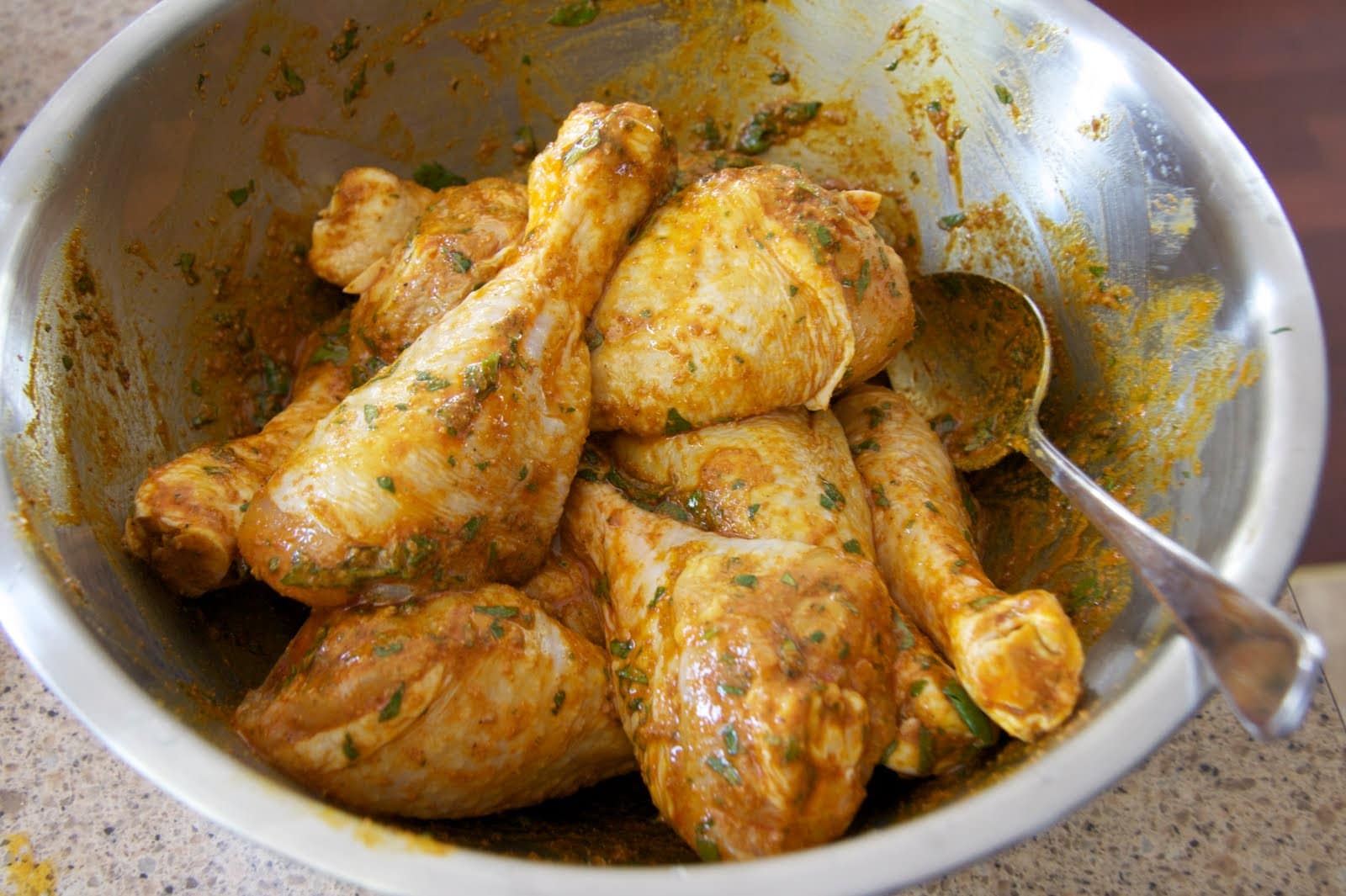 Indian Hot Wings with Mint Dipping Sauce The Culinary Chase