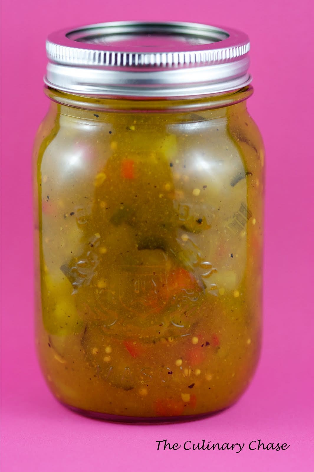 Chives' Mustard Pickles The Culinary Chase