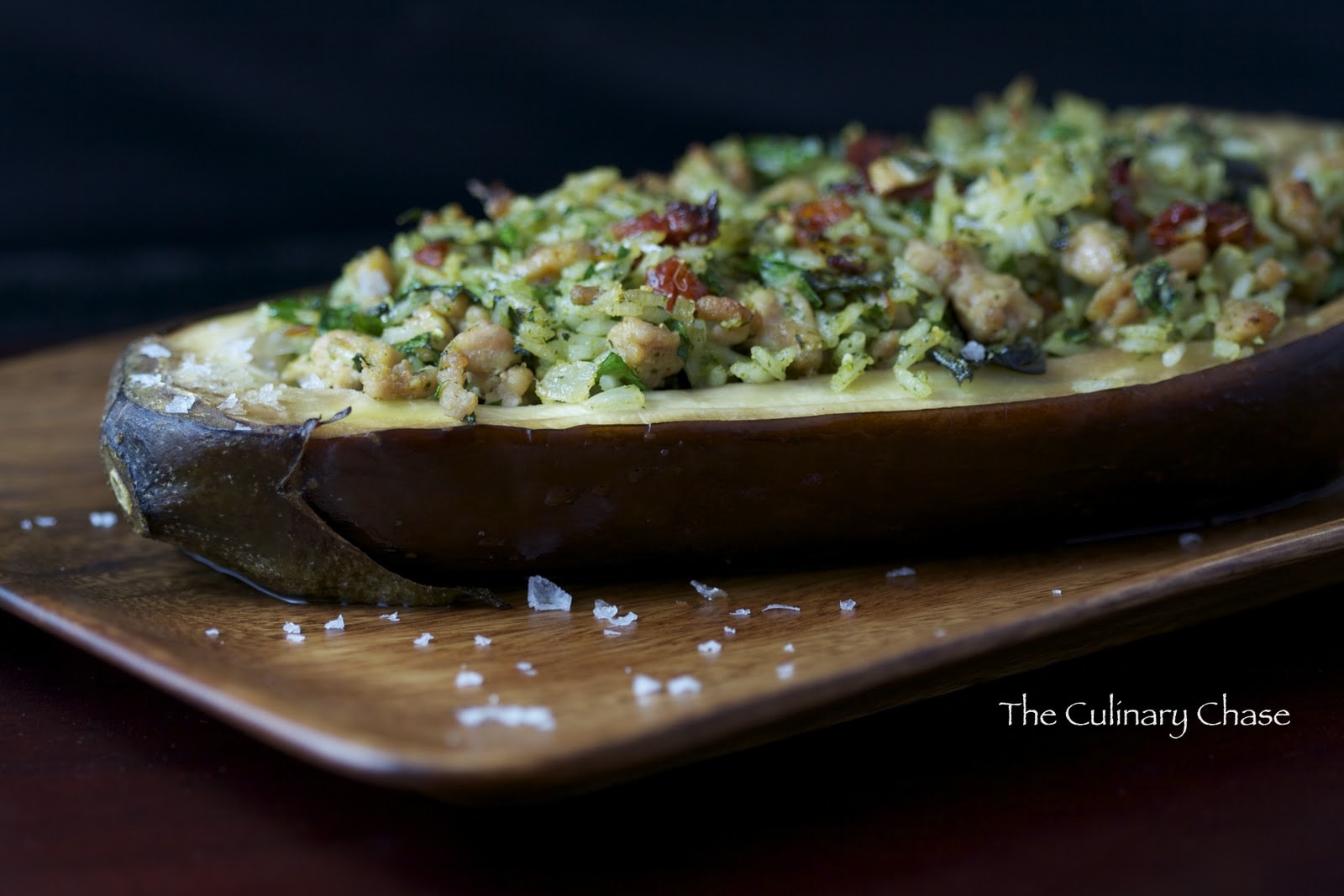 Italian Stuffed Eggplant The Culinary Chase