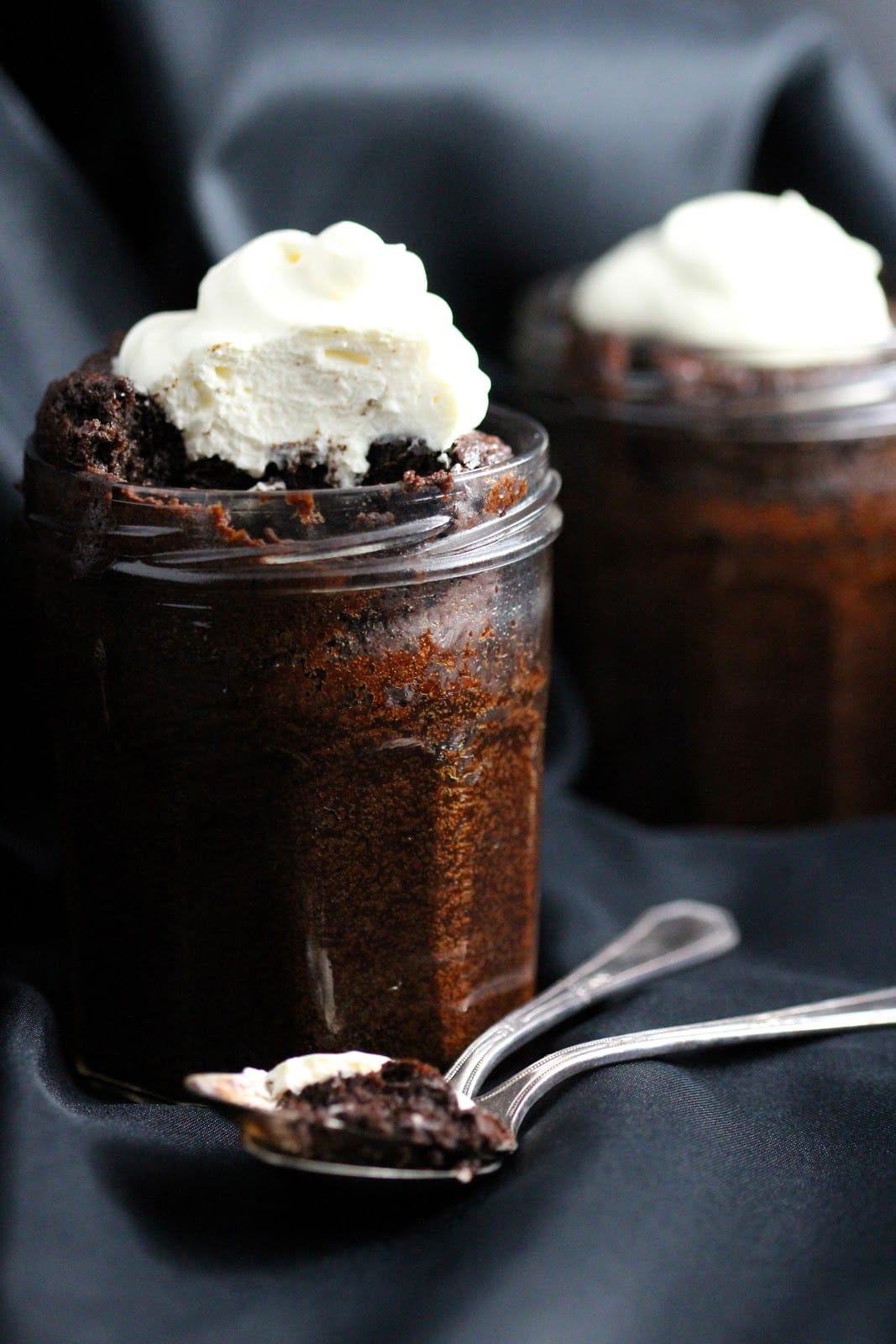 Rum and Chocolate Cake in a Jar The Culinary Chase