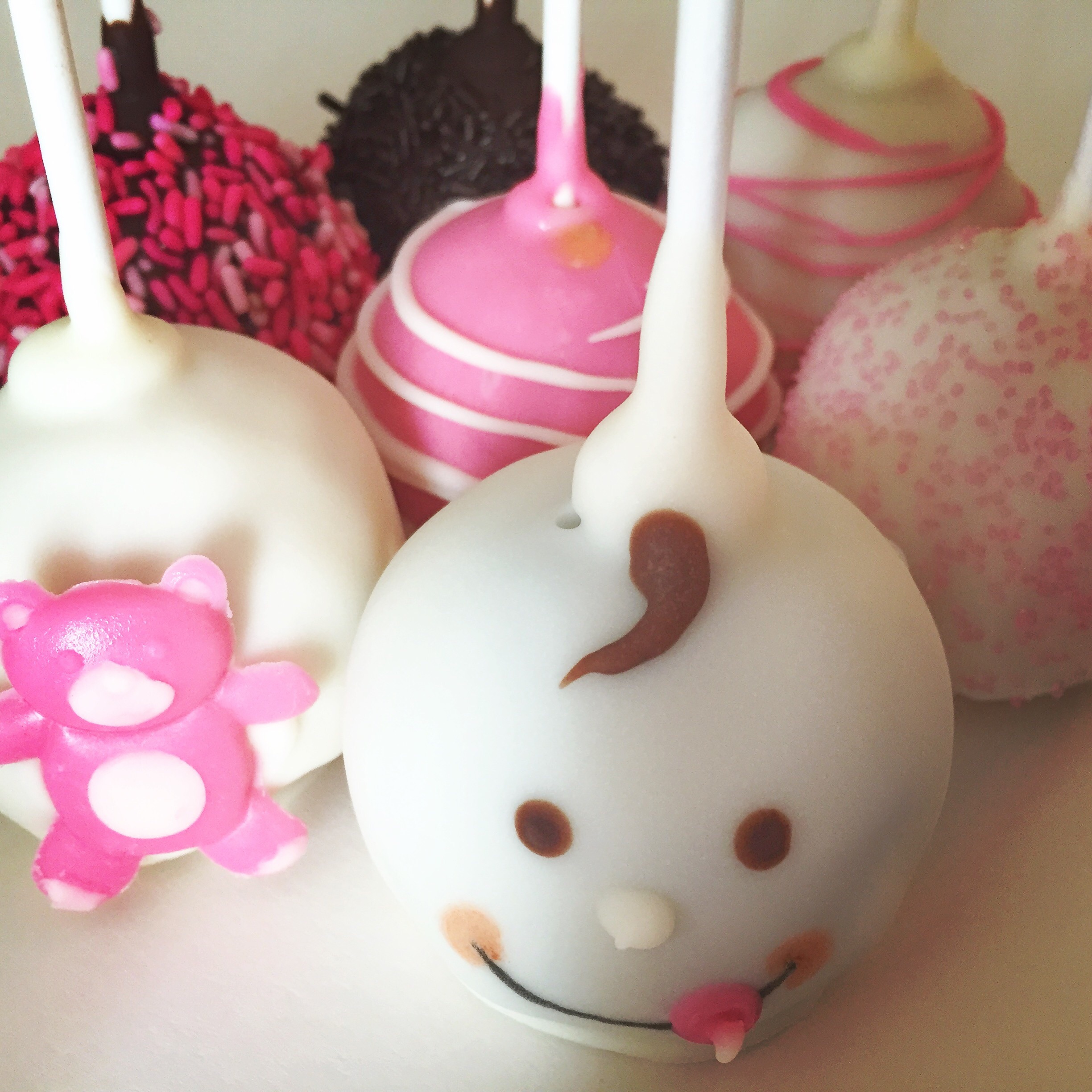 Baby Girl Cake Pop Assortment! The Cupcake Delivers