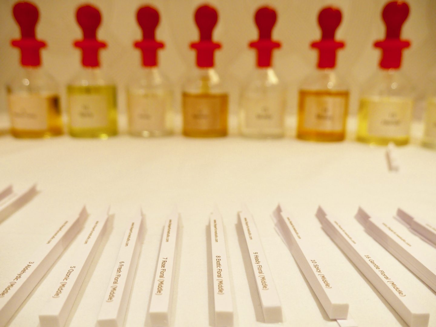 Design your own Fragrance with The Perfume Studio
