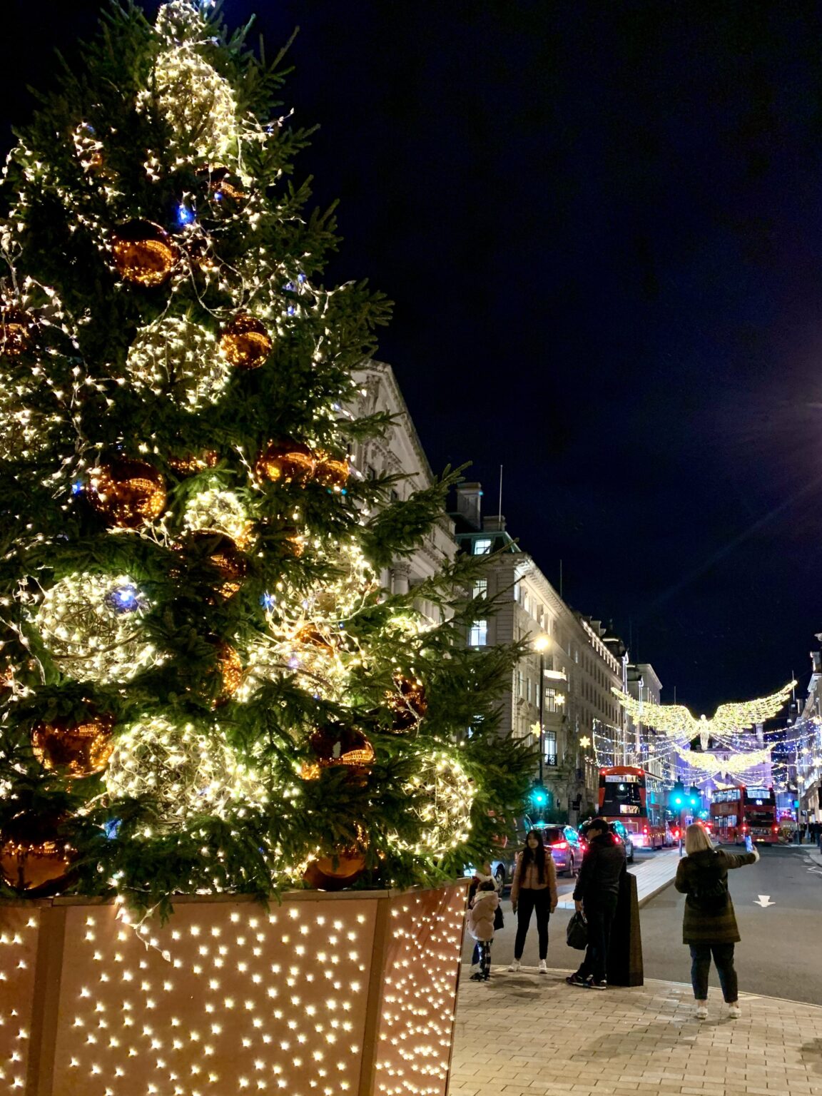 London Christmas Lights Walking Tour the Curious Pixie