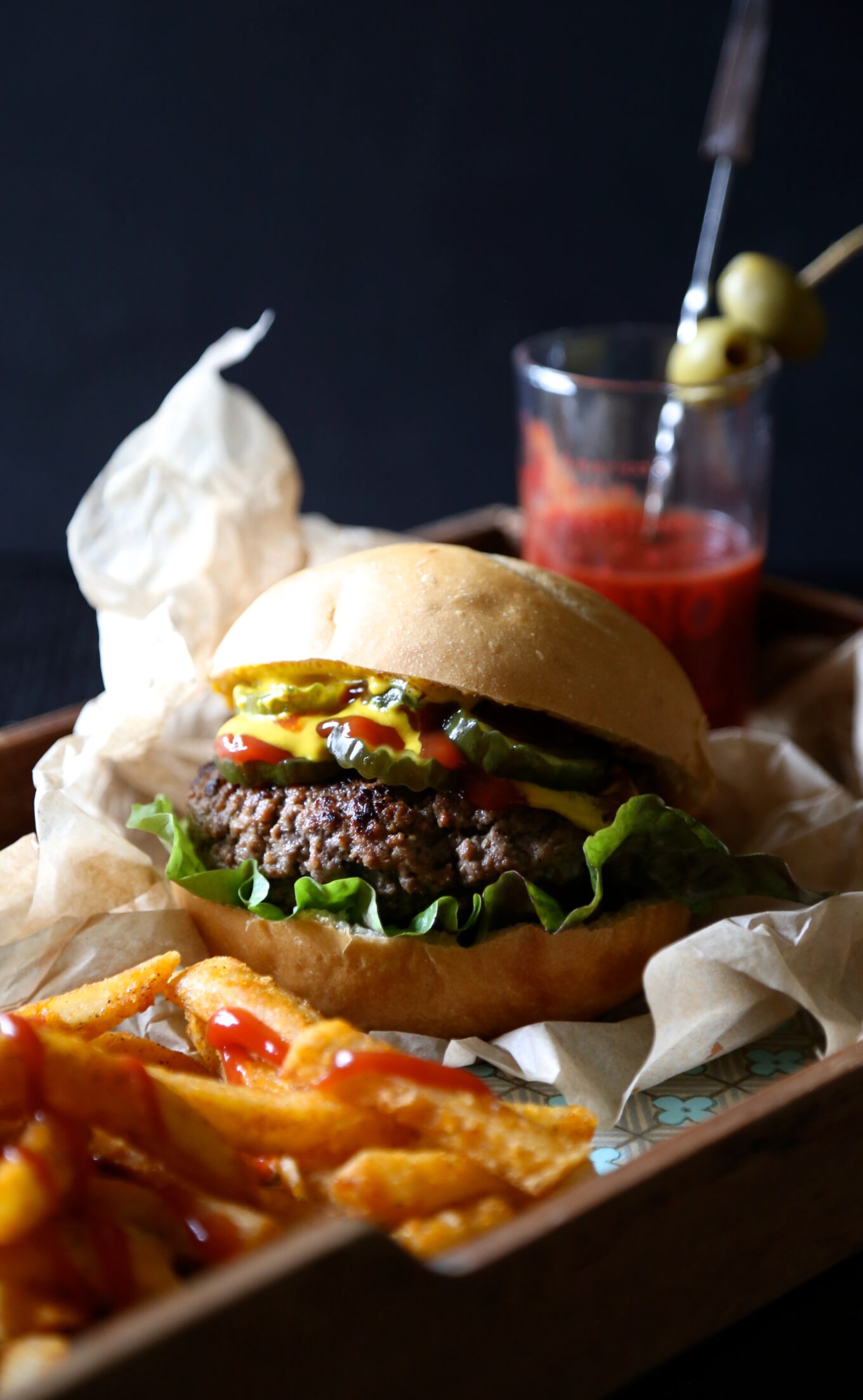 bloody mary chipotle burger