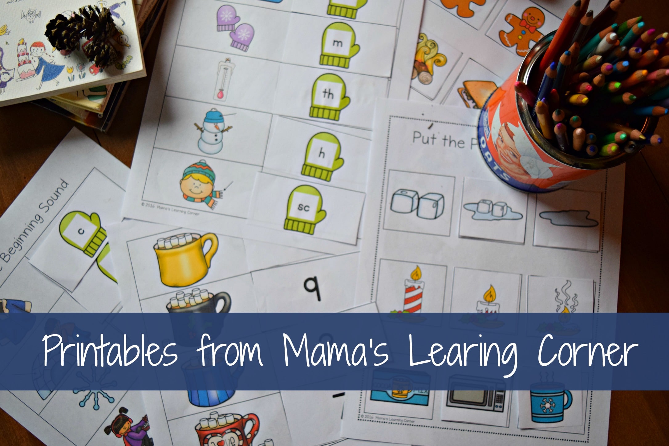 Printables from Mama's Learning Corner The Curriculum Choice