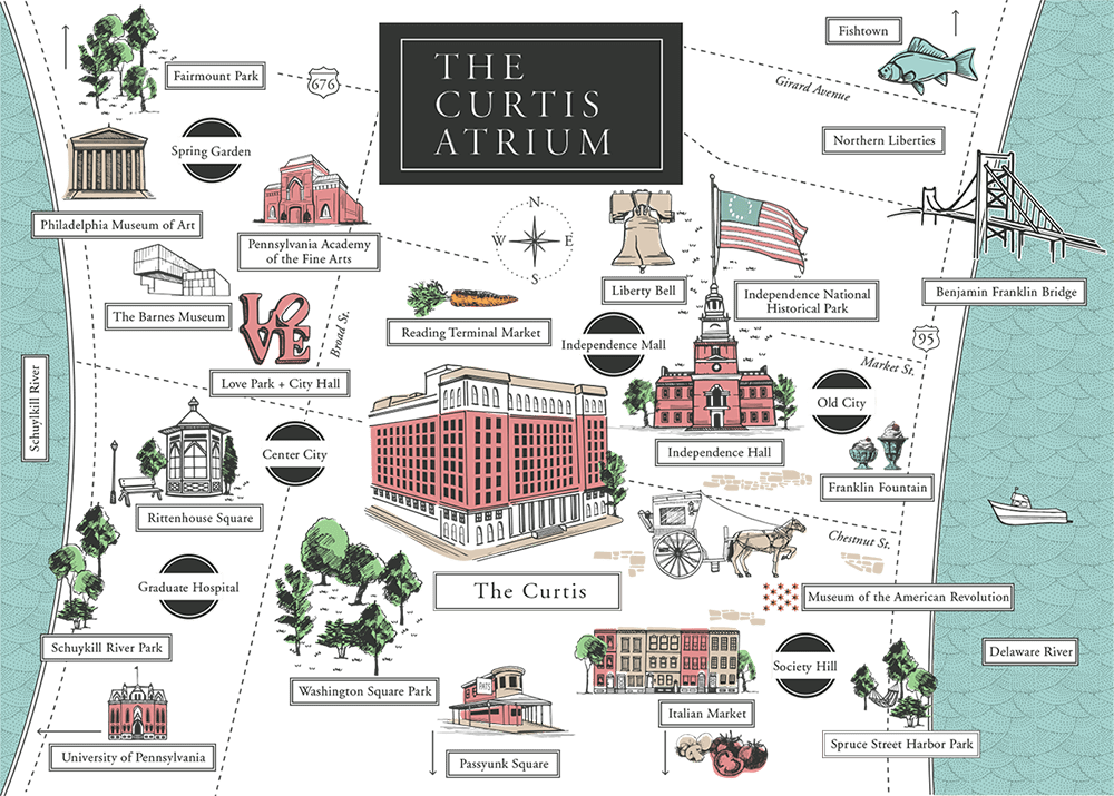 Directions The Curtis Atrium