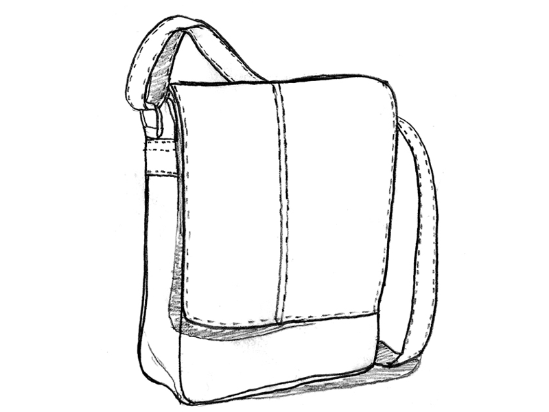 Slim Crossbody Messenger Bag The Custom Bag Company