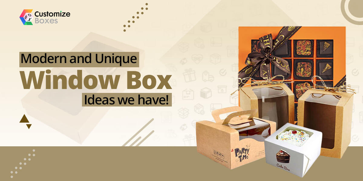 Modern and Unique Window Box ideas we Have! The Customize Boxes