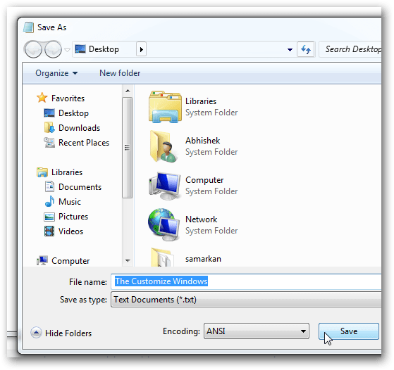 How to create a basic log file or diary with notepad