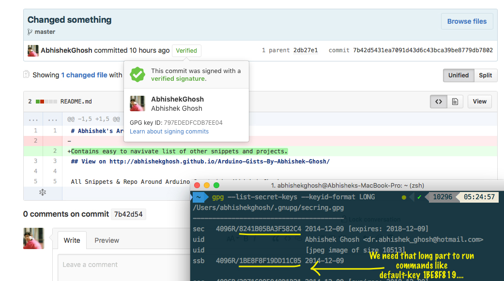 How to Sign Git, Github Commits With GPG For Security