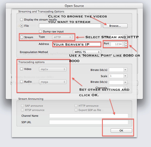 Streaming Video and Audio from Server using VLC Player Video Guide