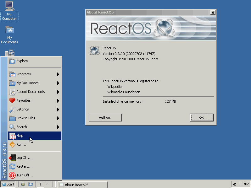 ReactOS on VirtualBox Free Windows Like OS on Mac OS X, Linux