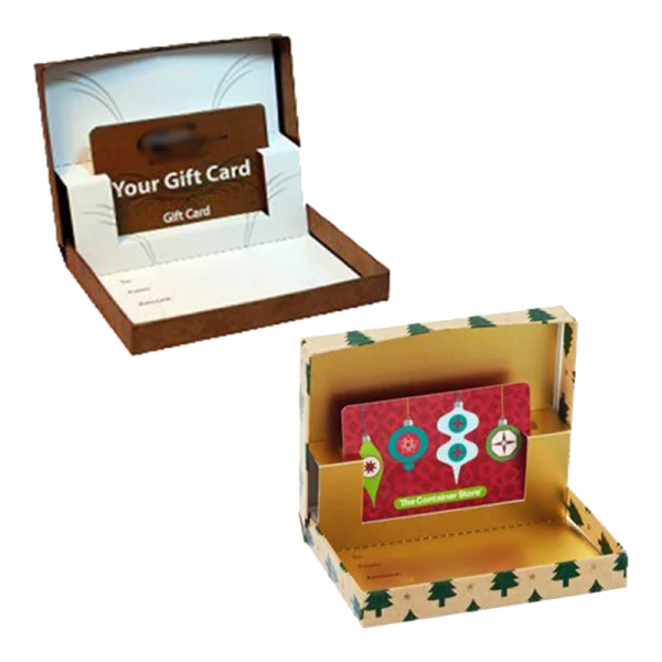 Gift Card Boxes Wholesale Printing